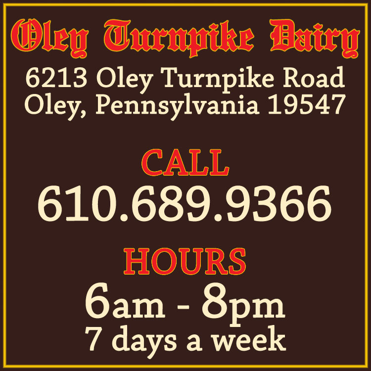 Oley turnpike dairy Contact